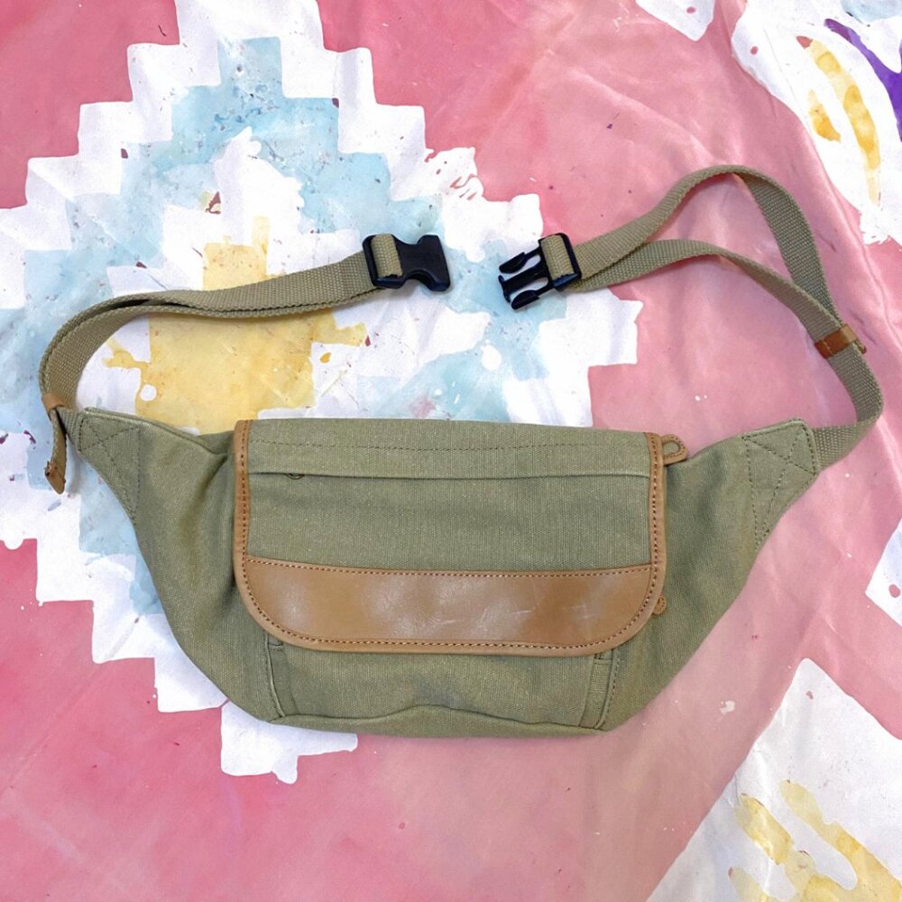 Vintage L.L.Bean Canvas Fanny Pack